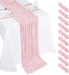 10 Pack Light Pink Cheesecloth… — Photo 1