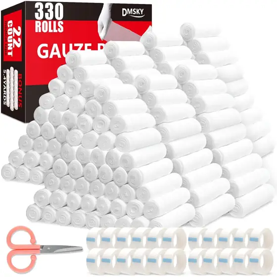 DMSKY 330 Pack Gauze Rolls,… — Photo 1