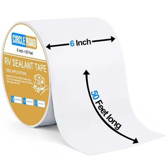 CircleRoad RV Roof Tape White,… — Photo 2