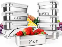 10Pcs 304 Stainless Steel Food… — Photo 1