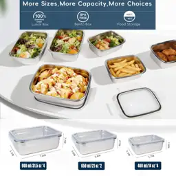 10Pcs 304 Stainless Steel Food… — Photo 2