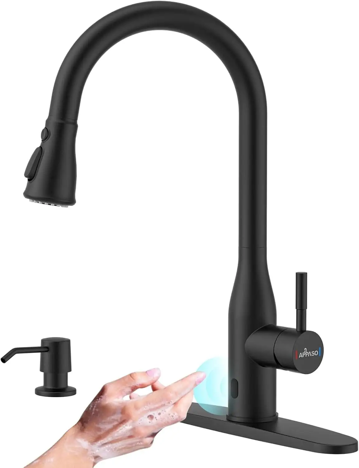APPASO Matte Black Kitchen Faucet… — Photo 1