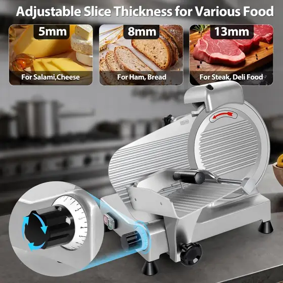 10-inch Commercial Meat Slicer 240W… — Photo 2