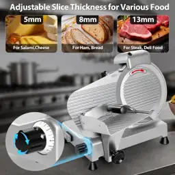 10-inch Commercial Meat Slicer 240W… — Photo 2