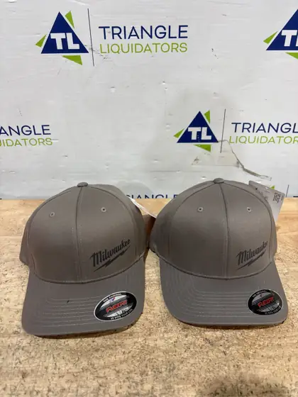 Large/Extra Large Gray Fitted Hat… — Photo 3