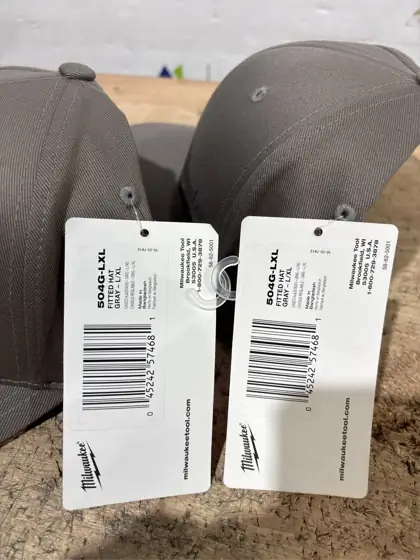 Large/Extra Large Gray Fitted Hat… — Photo 4