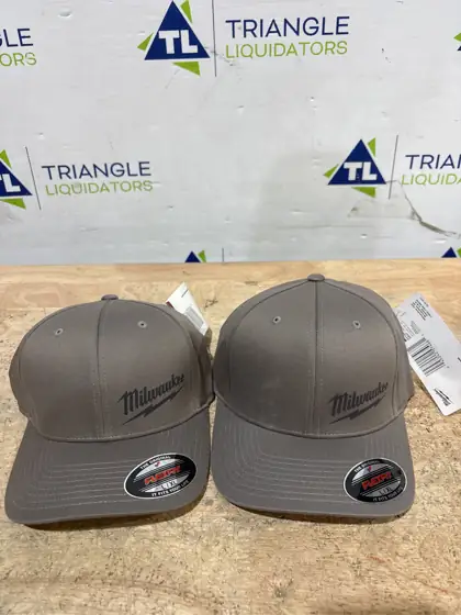 Milwaukee FlexFit Fitted Hat Gray… — Photo 3