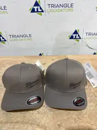 Milwaukee FlexFit Fitted Hat Gray… — Photo 3