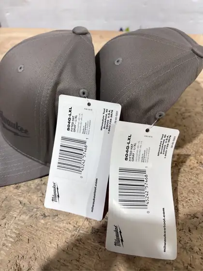Milwaukee FlexFit Fitted Hat Gray… — Photo 5