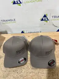 Milwaukee FlexFit Fitted Hat Gray… — Photo 3