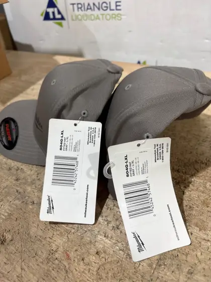 Milwaukee FlexFit Fitted Hat Gray… — Photo 4