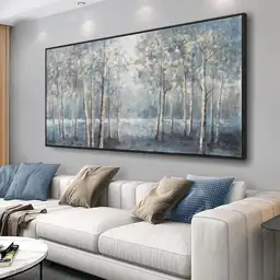 Canvas Wall Art Forest Landscape… — Photo 1