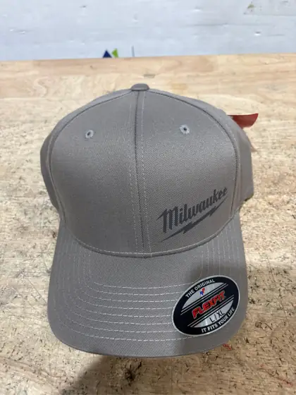 Milwaukee FlexFit Fitted Hat Gray… — Photo 3