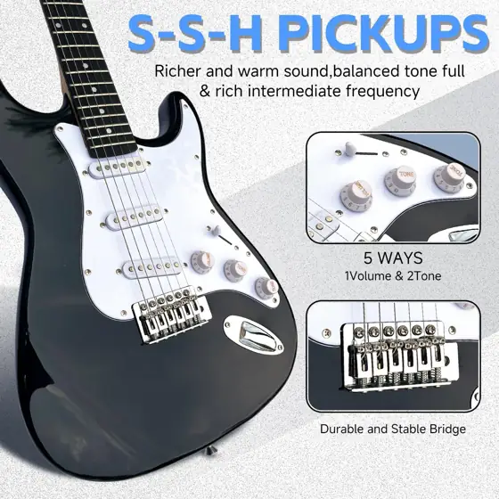 39in Beginner Electric Guitar Starter… — Photo 2