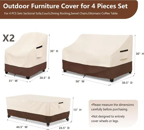 Waterproof Outdoor Patio Furniture Covers… — Photo 2