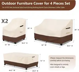 Waterproof Outdoor Patio Furniture Covers… — Photo 2