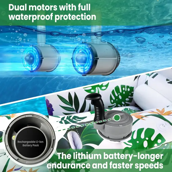 GIGIGO Motorized Pool Float for… — Photo 2
