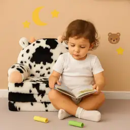 QIUODO Comfy Toddler Couch Chair,… — Photo 2