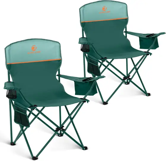 ALPHA CAMP 2-Pack Folding Camping… — Photo 1