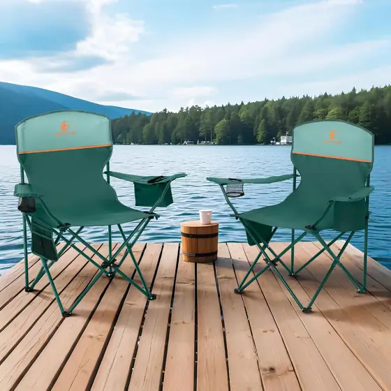 ALPHA CAMP 2-Pack Folding Camping… — Photo 2