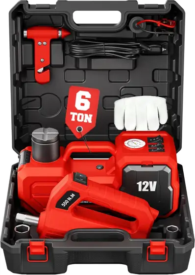 6T Electric Car Jack, 12V… — Photo 1