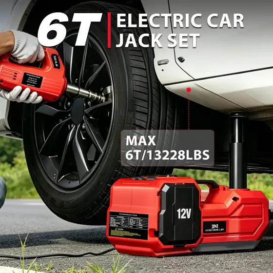 6T Electric Car Jack, 12V… — Photo 2