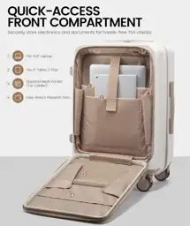 LOVEVOOK 24-Inch Medium Check-In Luggage… — Photo 2