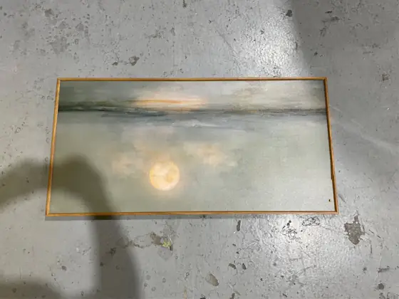LHIUEM Large Abstract Moon Green… — Photo 3