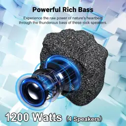 Herdio 4" Outdoor Rock Bluetooth… — Photo 2