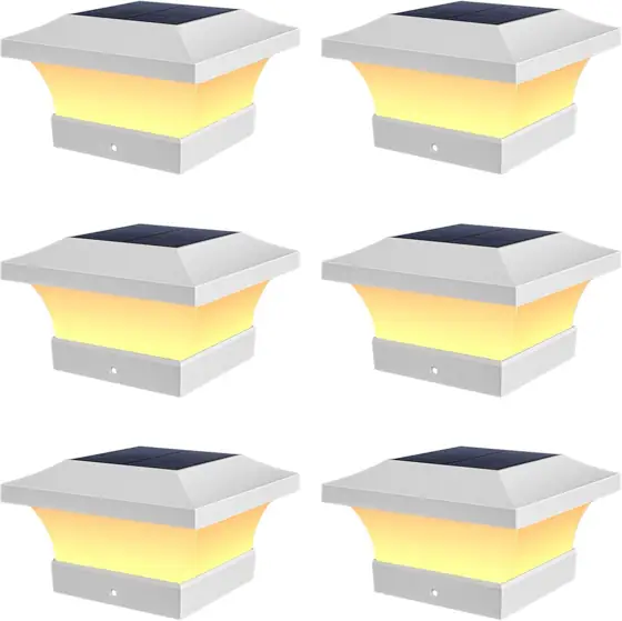 T-SUN 4X4 Solar Post Cap… — Photo 1