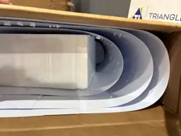 3pc Large White PVC Cylinder… — Photo 6