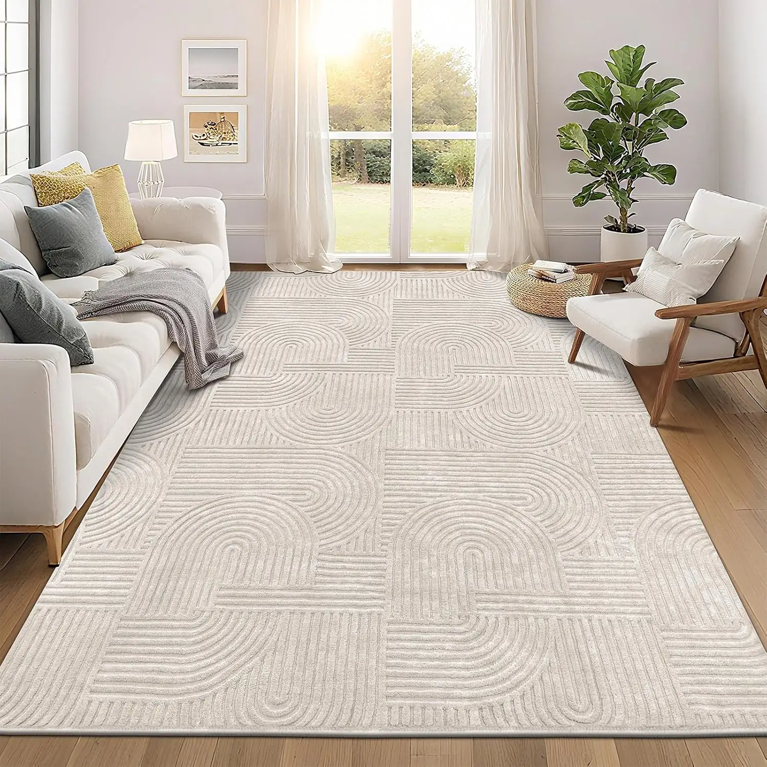 Pauwer 8x10 Area Rugs for… — Photo 1