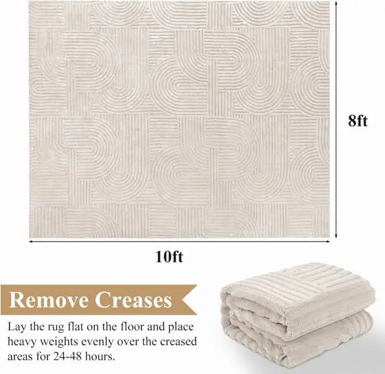Pauwer 8x10 Area Rugs for… — Photo 2