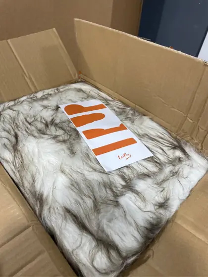 Laifug Luxury Faux Fur Orthopedic… — Photo 4