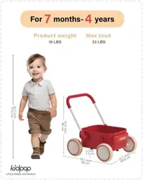 PULA Baby Push Walker with… — Photo 2