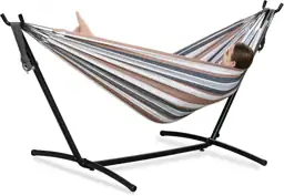 PNAEUT Double Hammock with Stand… — Photo 1