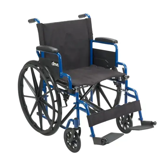 Blue Streak Wheelchair with Flip… — Photo 1