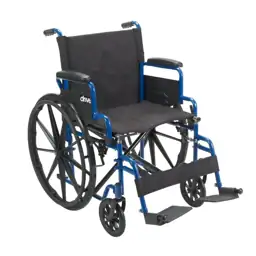 Blue Streak Wheelchair with Flip… — Photo 1
