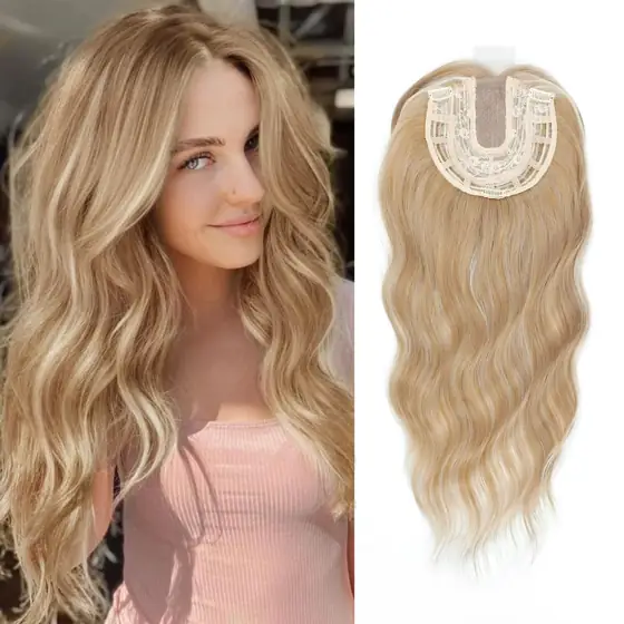 UDU 20" Wavy Hair Topper… — Photo 1