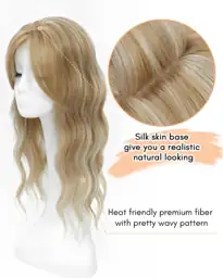 UDU 20" Wavy Hair Topper… — Photo 2