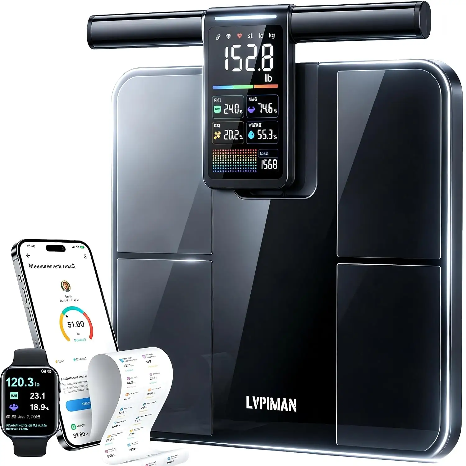 Smart Body Composition Scale: Weight,… — Photo 1