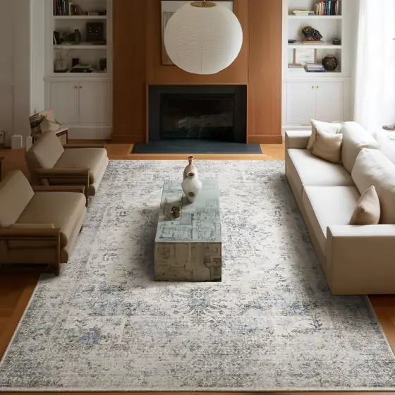 Machine Washable Rugs for Living… — Photo 1
