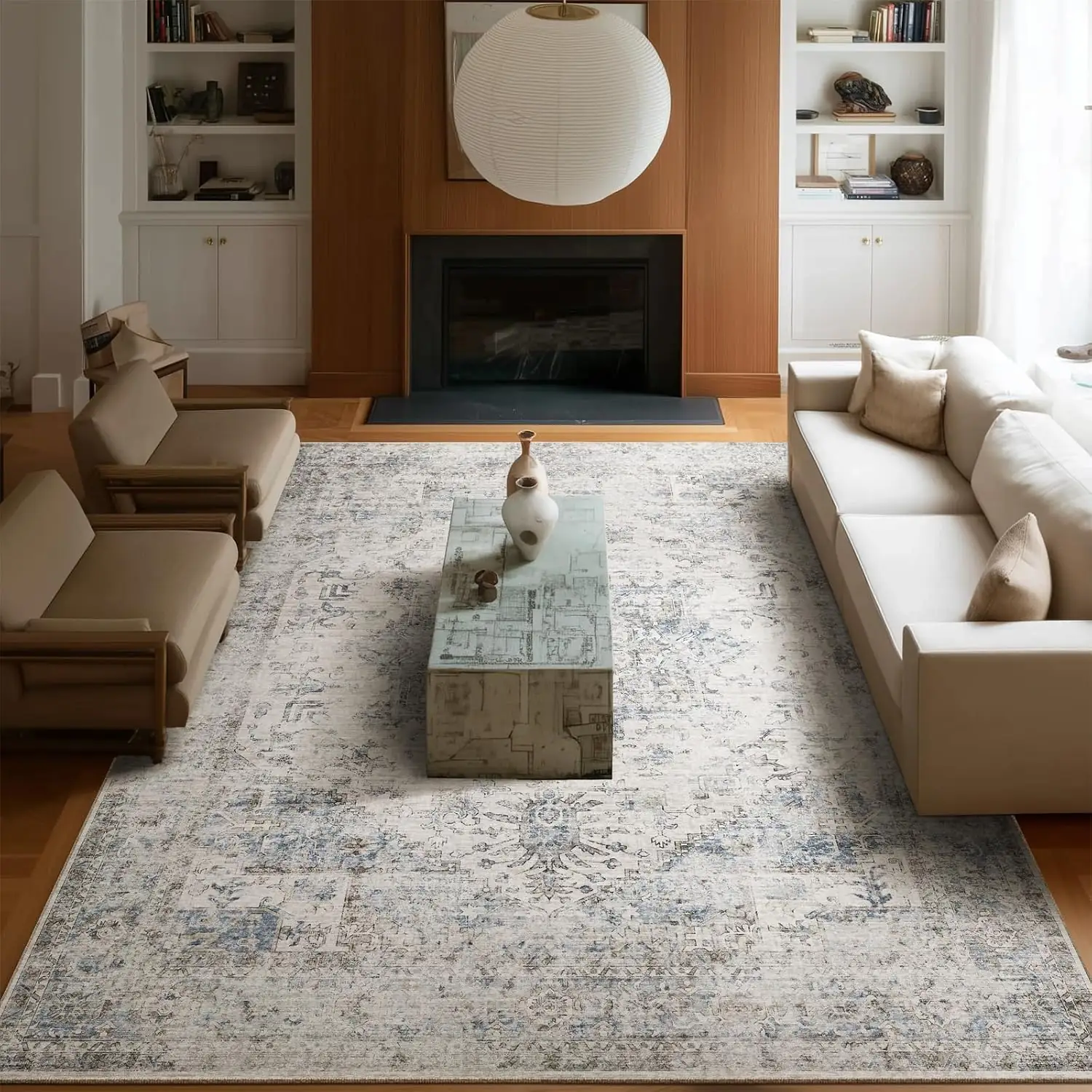 Machine Washable Rugs for Living… — Photo 1