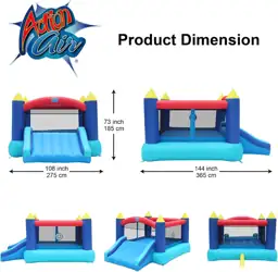Action Air Bounce House with… — Photo 2