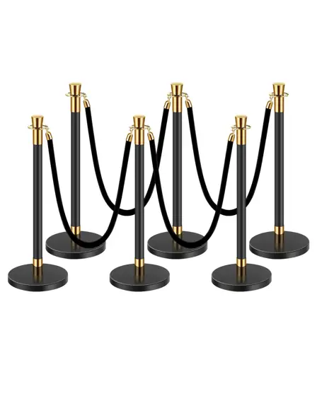 VEVOR Stanchions & Velvet Ropes,… — Photo 1