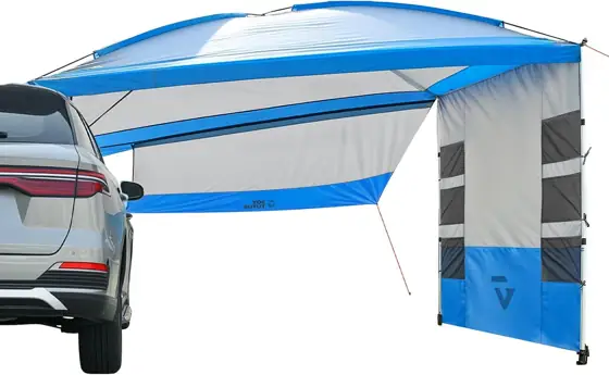 JOYTUTUS Vehicle Awning 3-Side, 11.5x7.9… — Photo 1