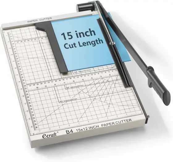 Ecraft 15" Guillotine Paper Cutter… — Photo 1