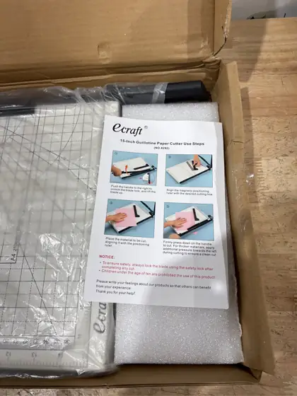 Ecraft 15" Guillotine Paper Cutter… — Photo 4