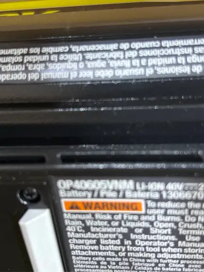 RYOBI 40V HP Brushless 21… — Photo 5