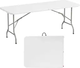 Elevon 6-Foot Heavy-Duty Folding Table,… — Photo 1